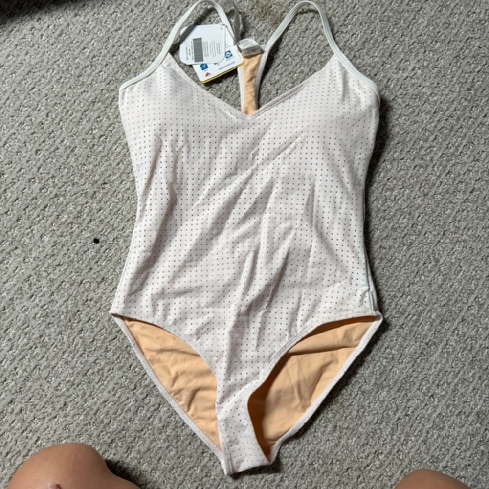 Fabletics Valentina Swimsuit One‎ Piece White Size XS nwot